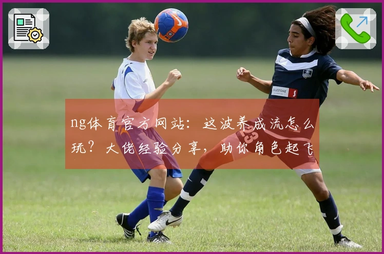 ng体育官方网站:这波养成流怎么玩?大佬经验分享,助你角色起飞!